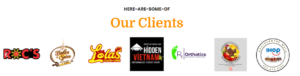 Here are some of our clients