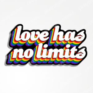 love has no limits sticker