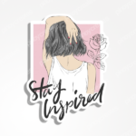 stay inspired sticker