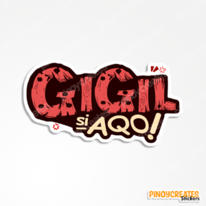 Gigil si Aqo - Sticker